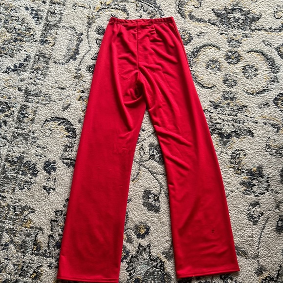 Red Pants Nastygal Size 0 - Picture 2 of 2